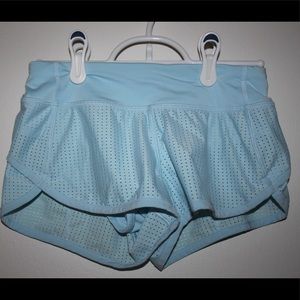 Ivivva Girl’s Blue Mesh Speedy Short Mesh